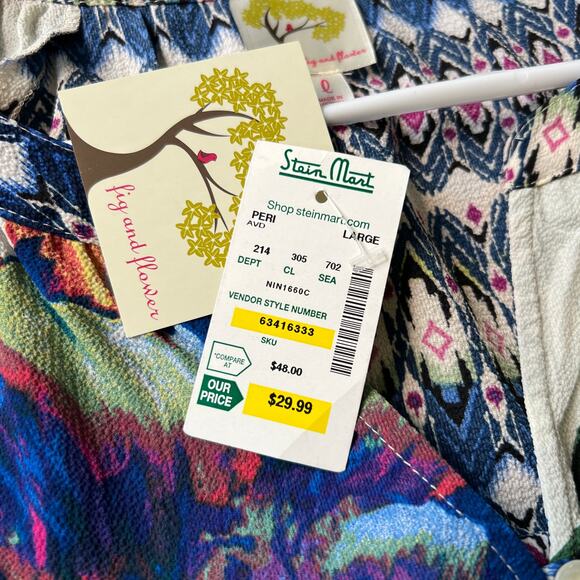 Women's Size Large Spring Summer Blouse Bundle NEW WITH TAGS - Picture 6 of 9